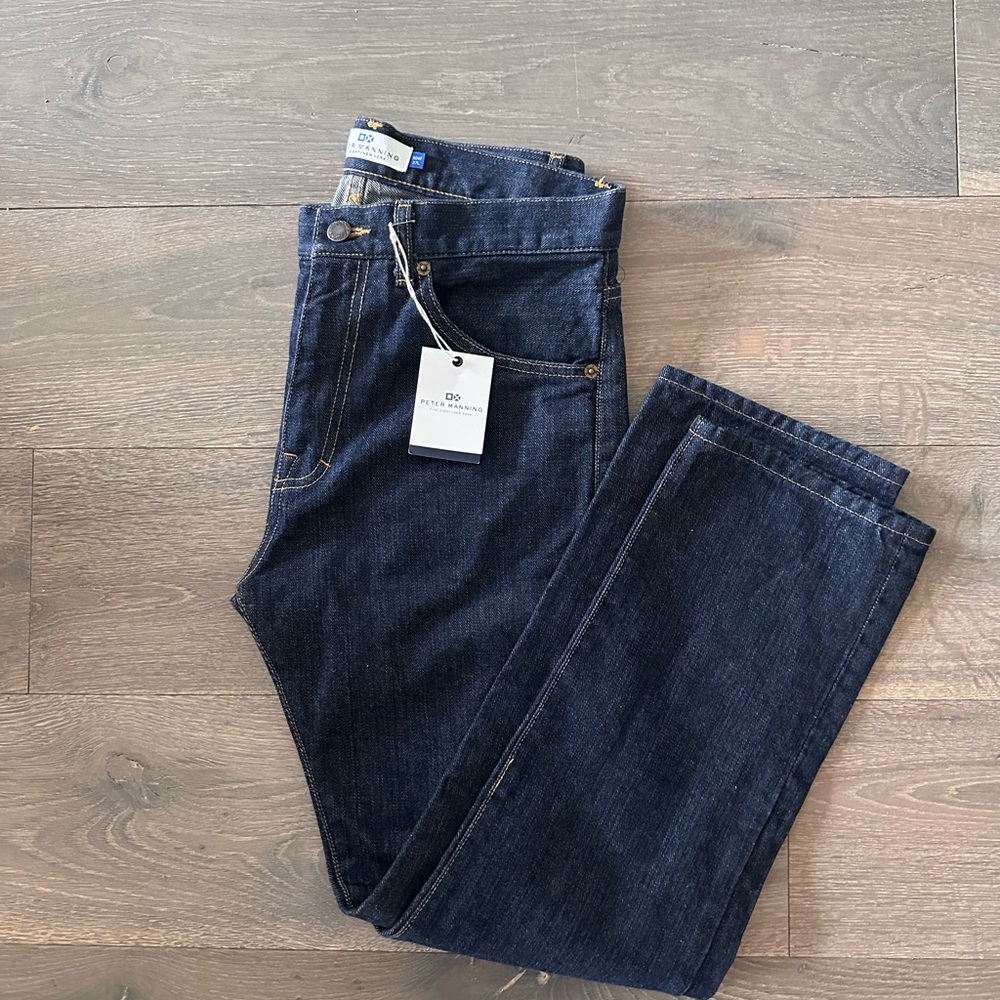 Peter Manning Índigo denim jeans